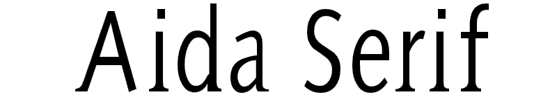 Aida Serif Font