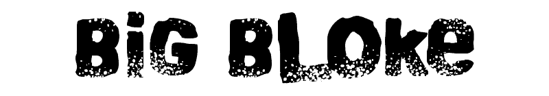 Big Bloke Font 