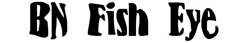 BN Fish Eye Font