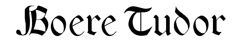 Boere Tudor Font 
