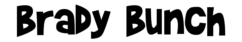 Brady Bunch Font