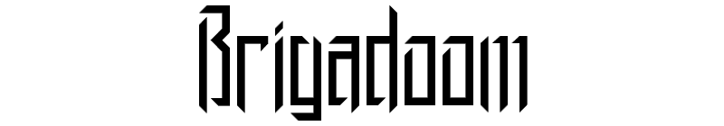 Brigadoom Font