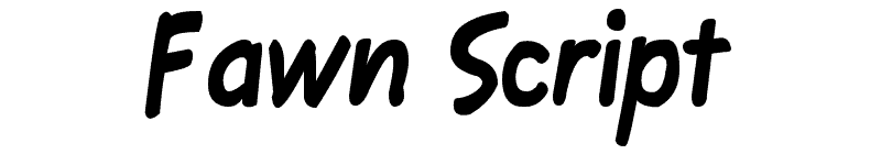 Fawn Script Font
