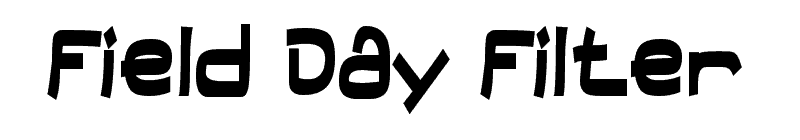 Field Day Filter Font