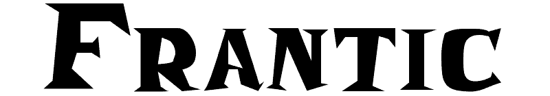 Frantic Font