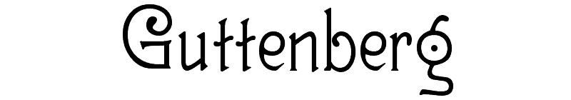 Guttenberg Font