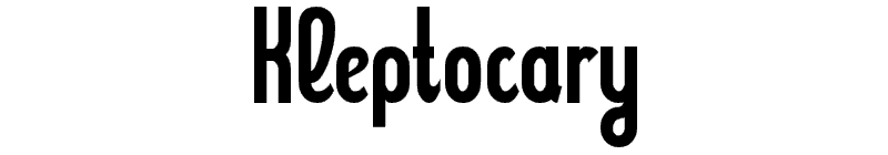Kleptocary Font