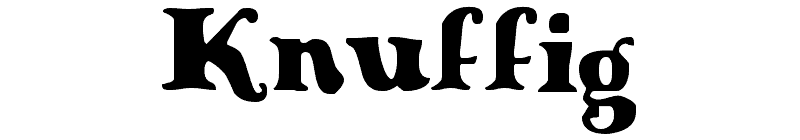 Knuffig Font