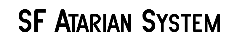 SF Atarian System Font