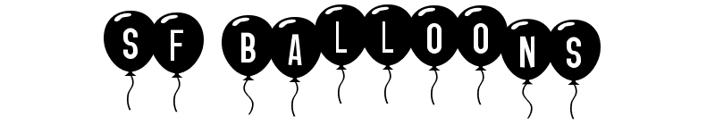 SF Balloons Font