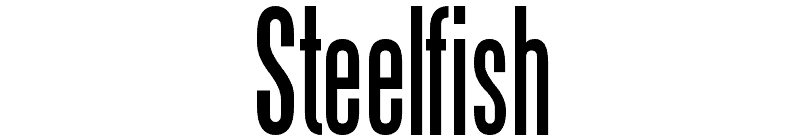Steelfish Font